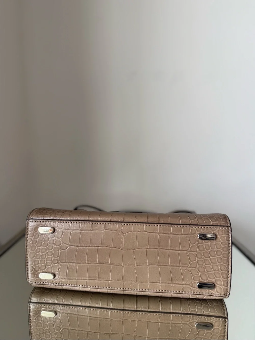 Tory Burch Small Lee Radziwill Embossed Double Bag $1,098